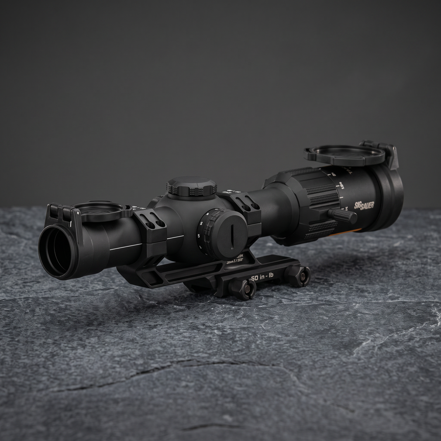 SIG Sauer TANGO-MSR 1-6x24 LPVO rifle scope with the illuminated MSR BDC6 reticle