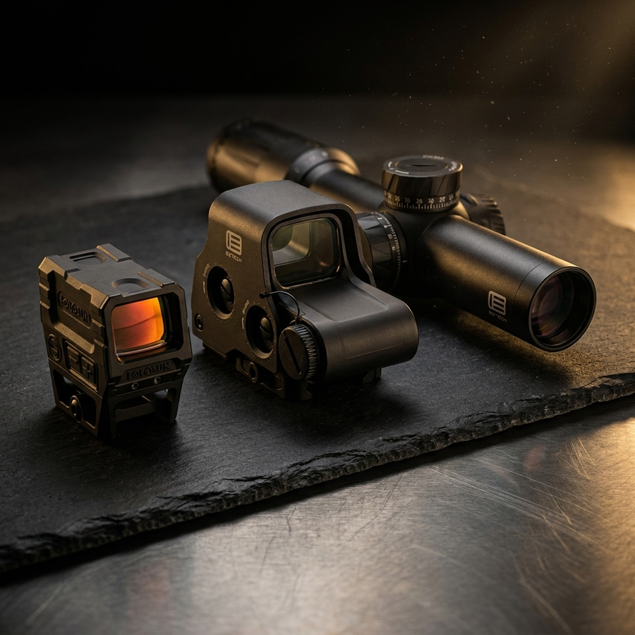 Red dot vs holographic vs LPVO – Holosun AEMS, EOTech EXPS2 and EOTech Vudu compared