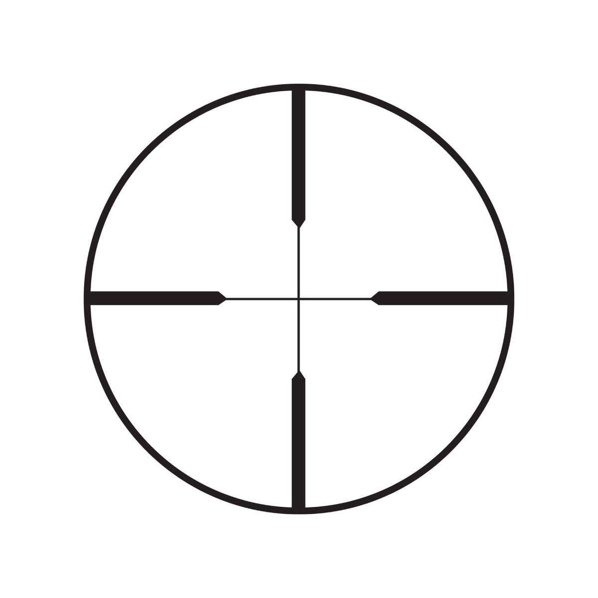 Burris 2-7x32mm handgun scope, Plex reticle, matte black with 2-7x variable magnification