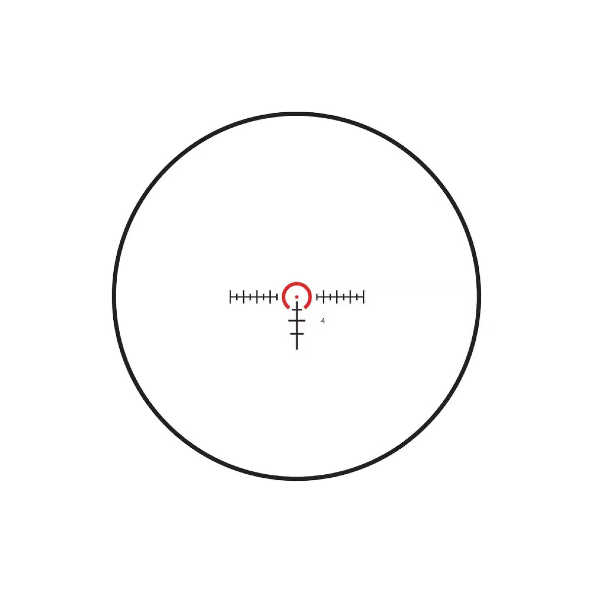 Burris RT-6 1-6x24 LPVO, illuminated Ballistic 5X reticle for AR-15 close to mid-range work