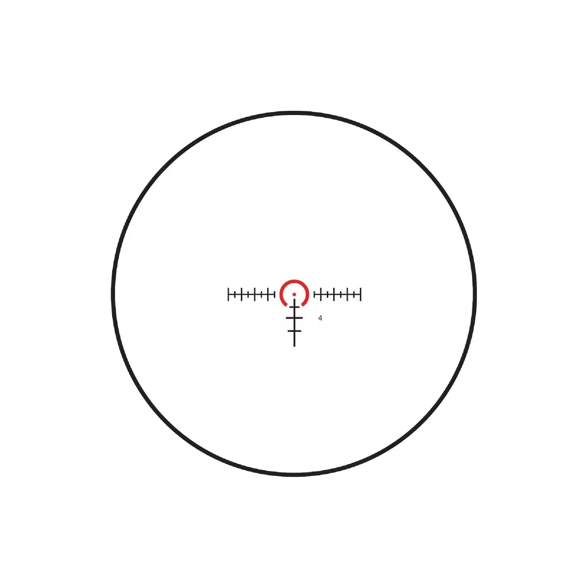 Burris RT-6 1-6x24 LPVO, illuminated Ballistic AR reticle, red dot combo kit for AR-15 close to mid-range work