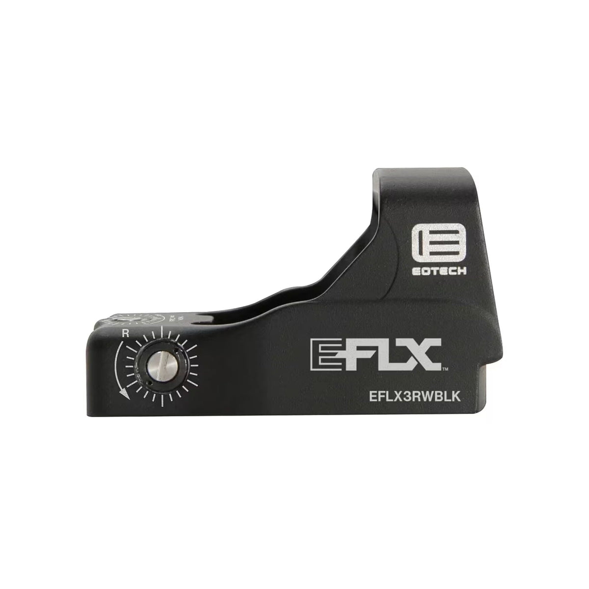 EOTech EFLX 3 MOA red dot sight in black, on the Leupold DeltaPoint Pro footprint