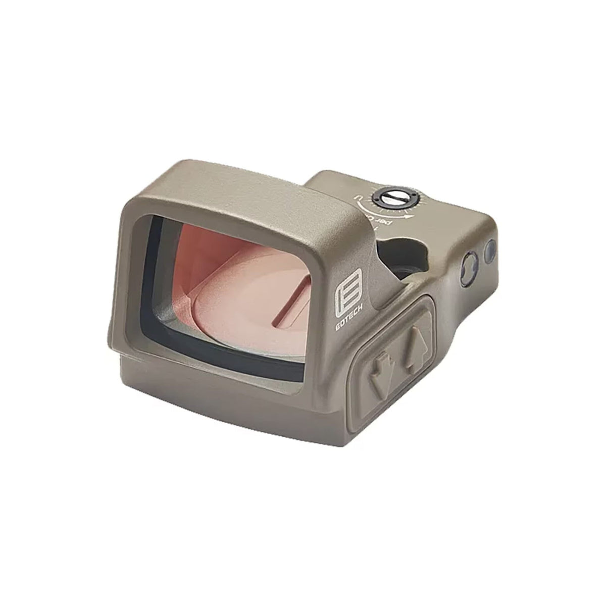 EOTech EFLX 3 MOA red dot sight in tan, with a 6061 aluminium housing