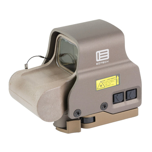 EOTech EXPS2-0TAN holographic weapon sight in tan with a 68 MOA ring and 1 MOA red dot reticle