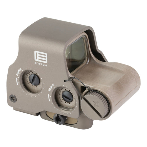 EOTech EXPS2-0TAN holographic weapon sight in tan with an integrated quick-detach lever for Picatinny rails