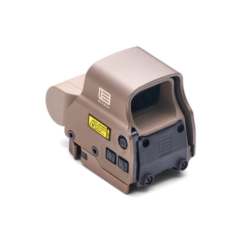 EOTech EXPS3-0 68 MOA ring holographic weapon sight in Tan with a quick-detach lever mount and 7mm raised base