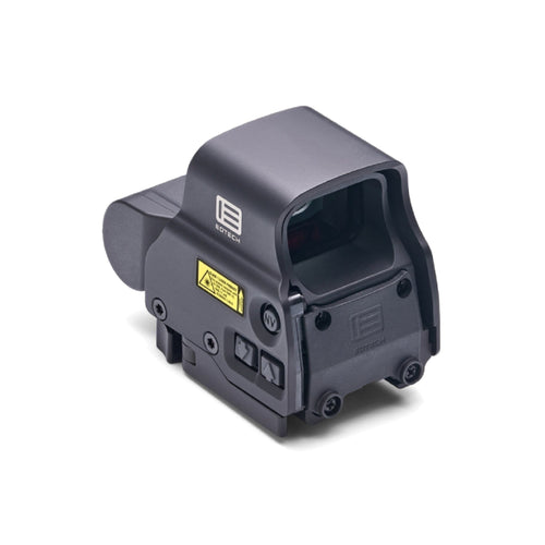 EOTech EXPS3-2 68 MOA ring holographic weapon sight in matte black with a quick-detach lever mount and 7mm raised base