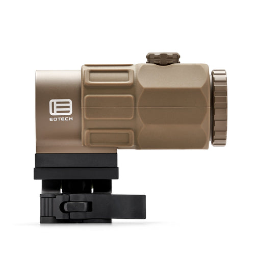 EOTech G45 5x magnifier in Tan with STS mount, part number G45.STSTAN