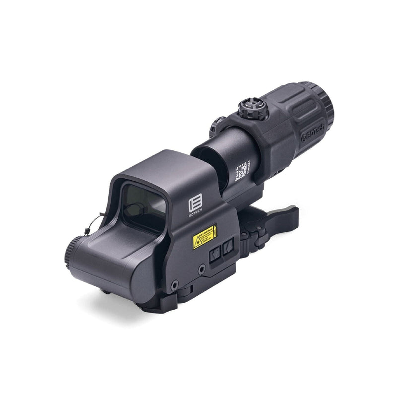 EOTech HHS II holographic hybrid sight system pairing the EXPS2-2 sight with the G33 magnifier