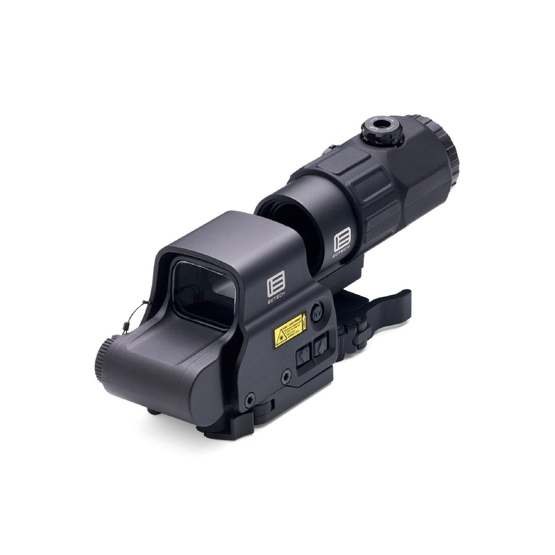EOTech HHS V holographic hybrid sight system pairing the EXPS3-4 sight with the G45 magnifier