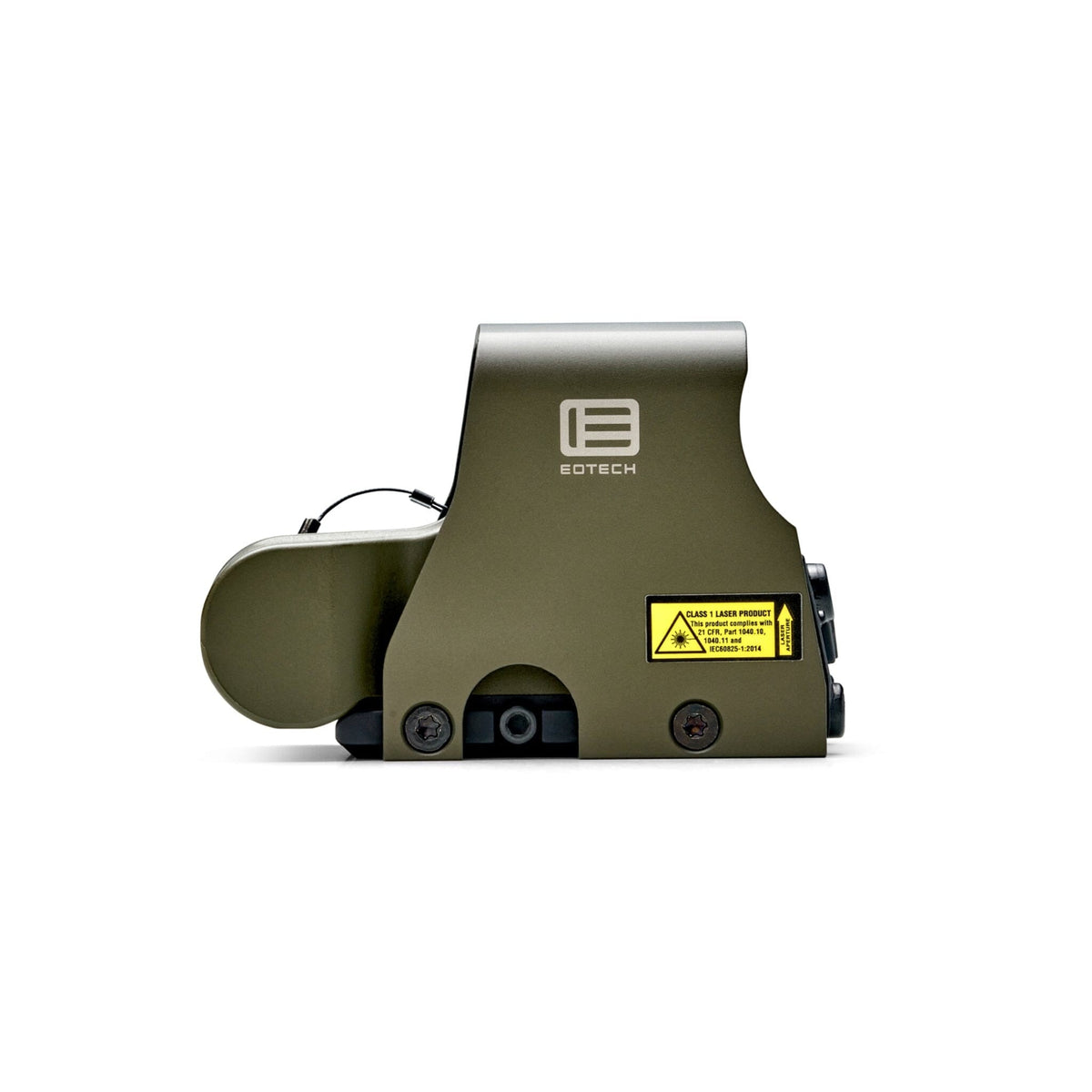 EOTech XPS2-0 68 MOA ring holographic weapon sight in OD Green with a single 1 MOA aiming dot at the ring centre
