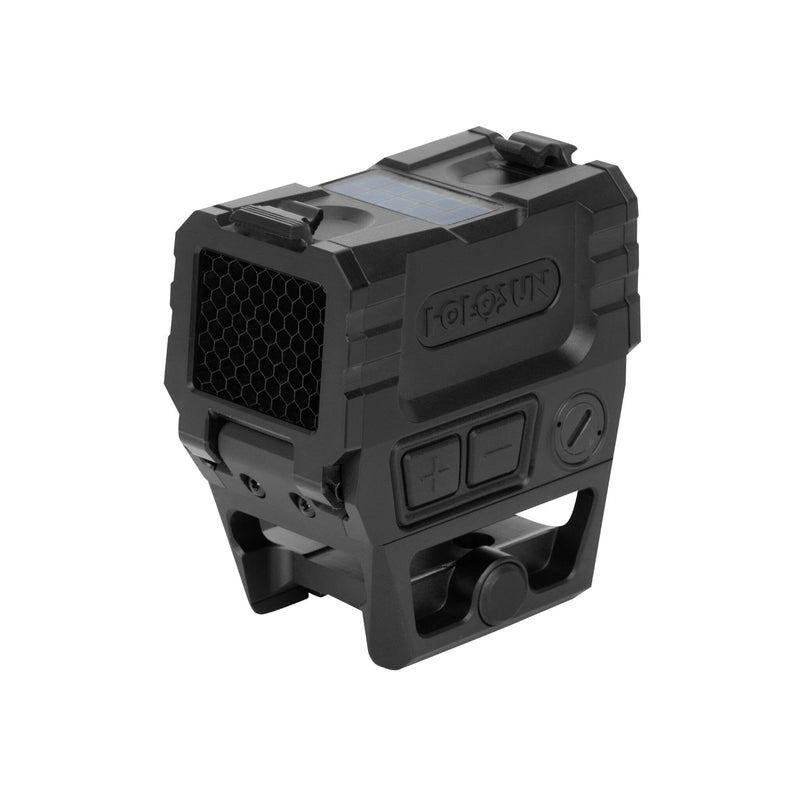 Holosun AEMS PRO X2 green dot sight with a switchable multi-reticle system of dot, circle or circle-dot