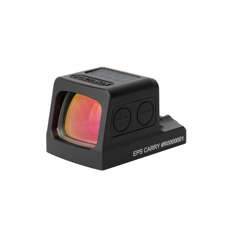 Holosun EPS Carry green dot sight with a switchable multi-reticle system of dot, circle or circle-dot