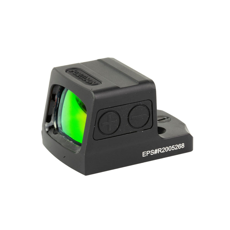 Holosun EPS red dot sight with a precise 2 MOA aiming dot for pistol shooting