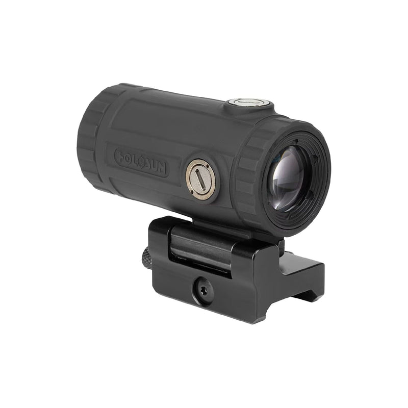 Holosun HM3XT 3x magnifier on a quick-detach mount for repeatable return to zero