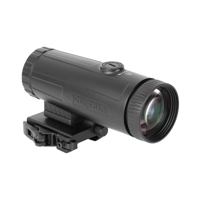 Holosun HM6X 6x magnifier on a quick-detach mount for repeatable return to zero