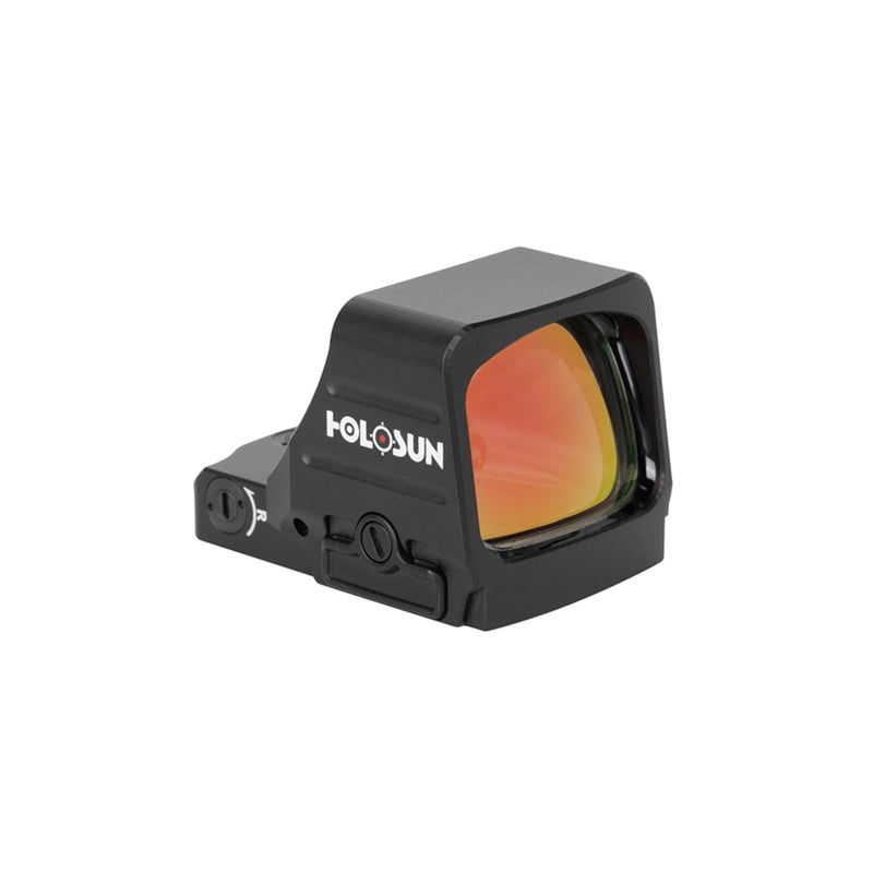 Holosun HS407COMP red dot sight with a 6 MOA aiming dot for fast competition pick-up