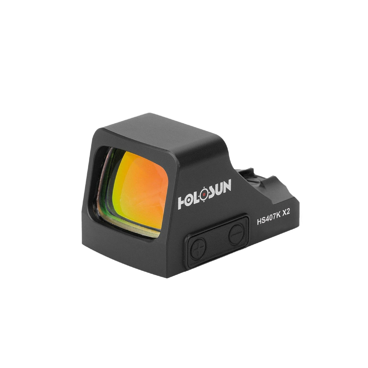 Holosun HS407K X2 red dot sight with a fast 6 MOA aiming dot