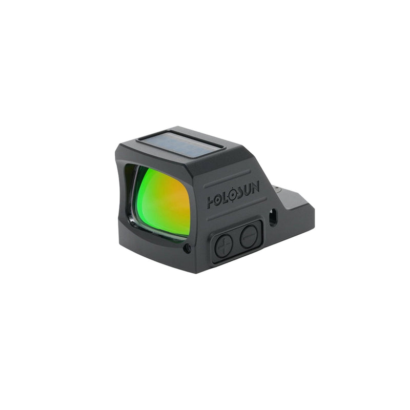 Holosun HS507C X3 gold dot sight with a switchable multi-reticle system of dot, circle or circle-dot