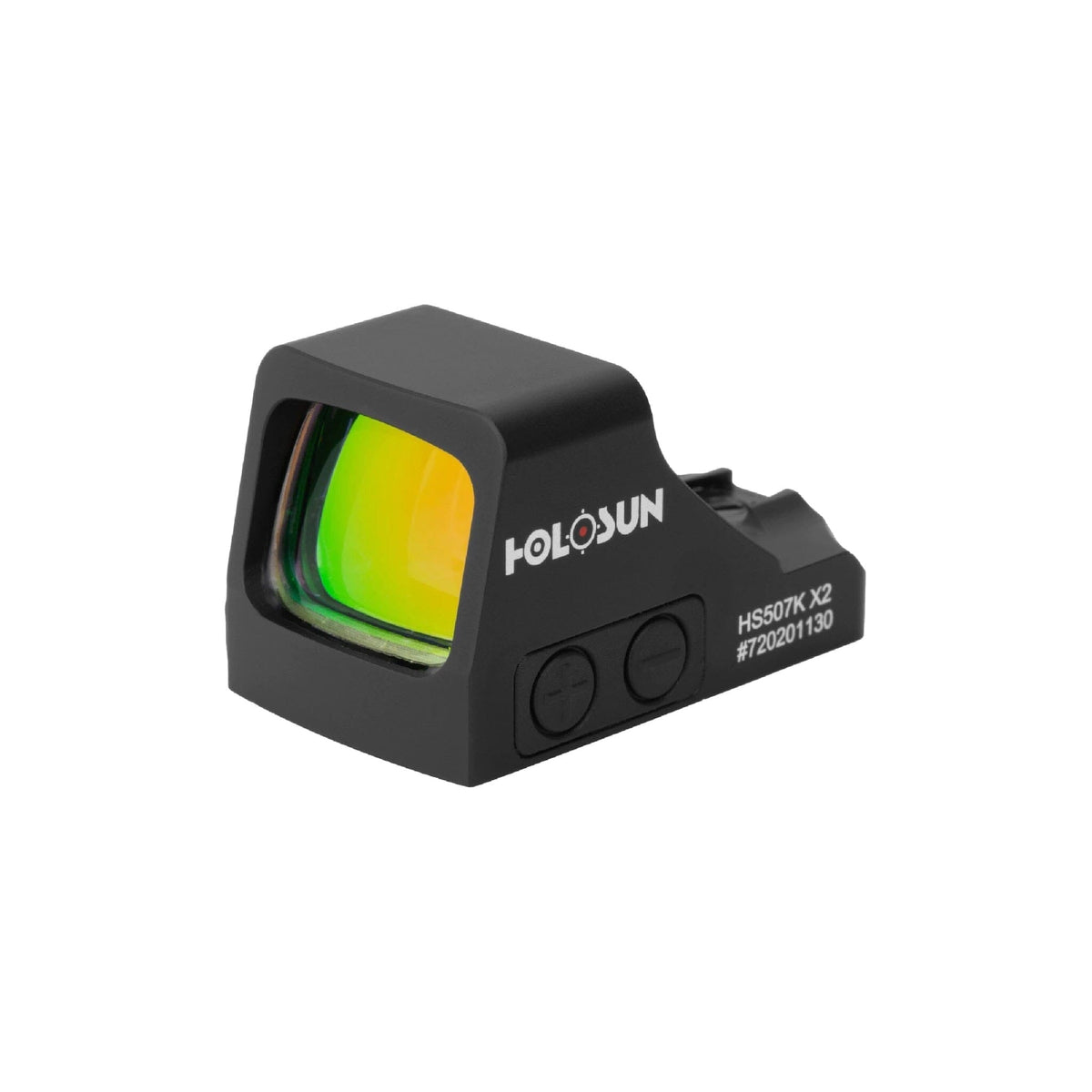 Holosun HS507K X2 red dot sight with a switchable multi-reticle system of dot, circle or circle-dot