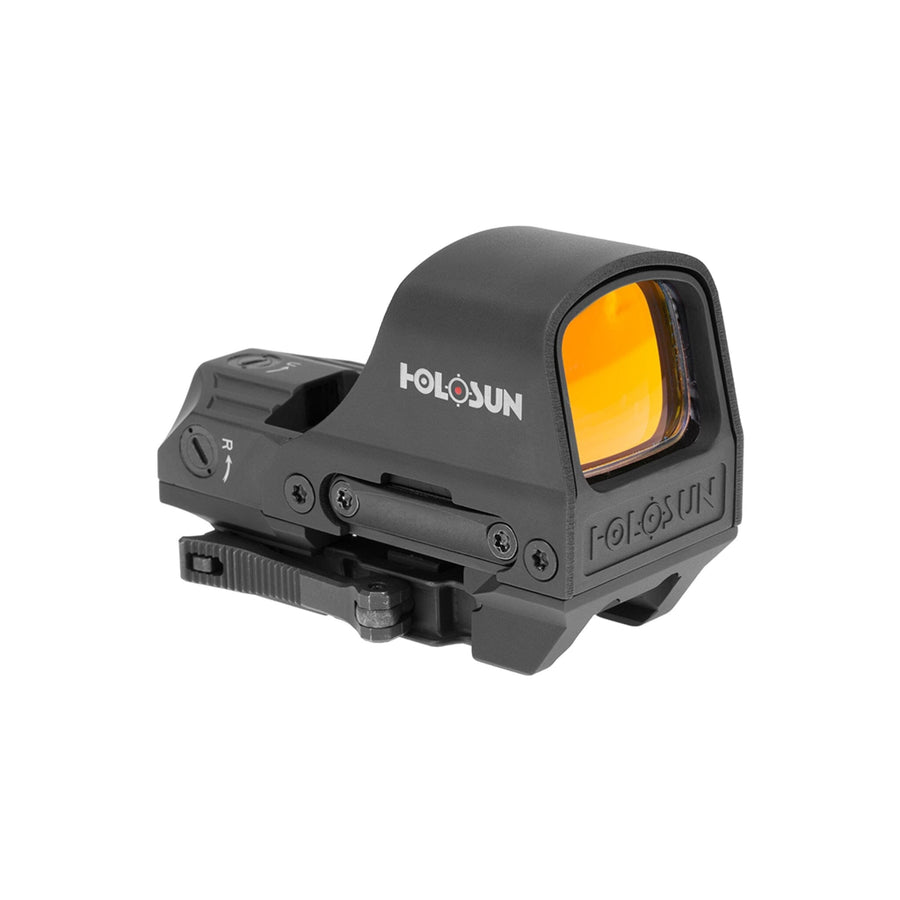 Holosun HS510C red dot sight with a switchable multi-reticle system of dot, circle or circle-dot