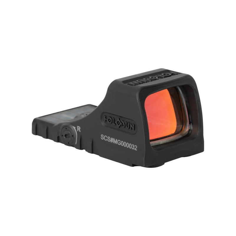 Holosun SCS MOS green dot sight with a switchable multi-reticle system of dot, circle or circle-dot