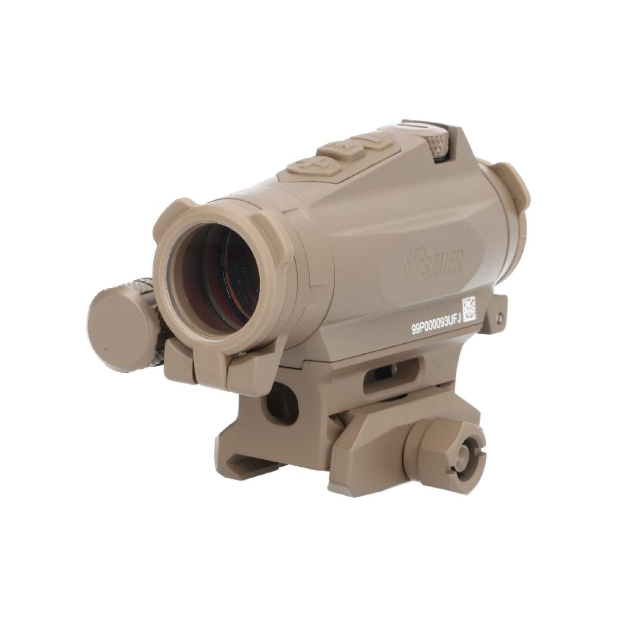 SIG Sauer ROMEO4XT-PRO red dot sight with quad ballistic circle dot reticle in Flat Dark Earth