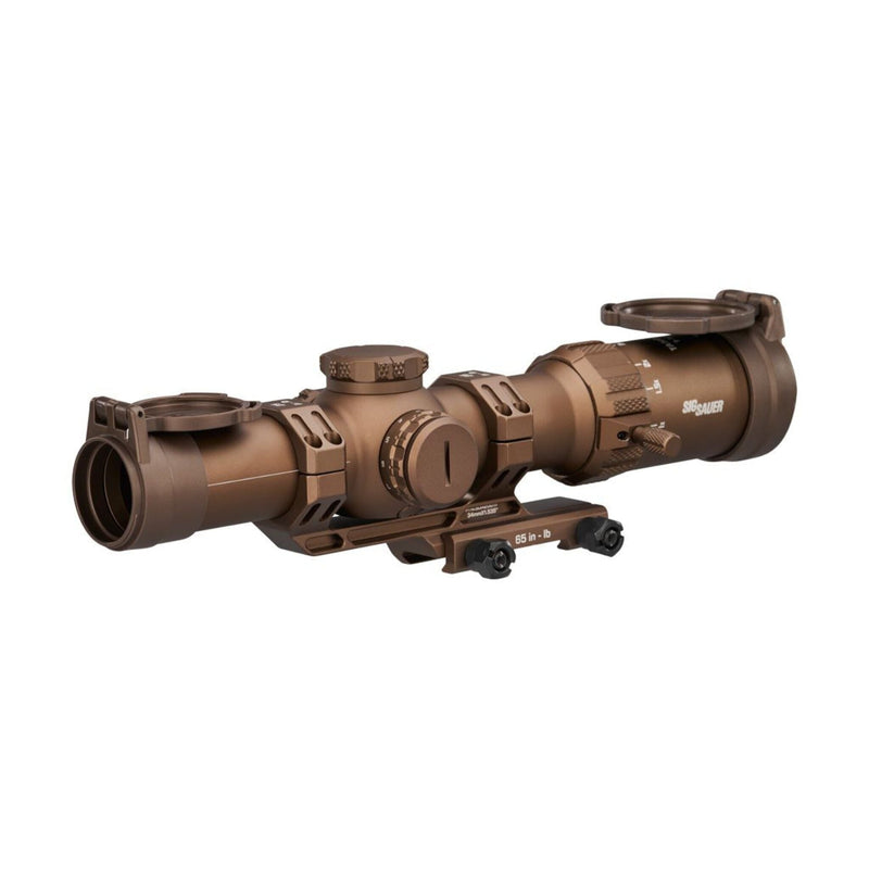 SIG Sauer TANGO-MSR 1-10x28 LPVO in Coyote Tan with illuminated MSR BDC10 reticle