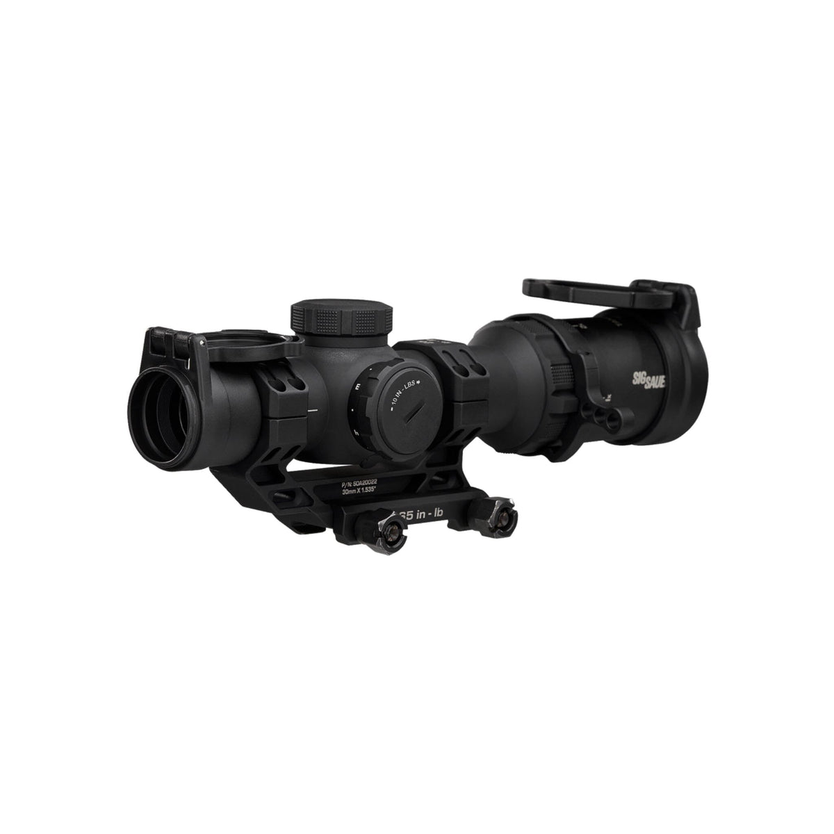 SIG Sauer TANGO-MSR Compact 1-6x24 LPVO rifle scope with illuminated BDC6 reticle