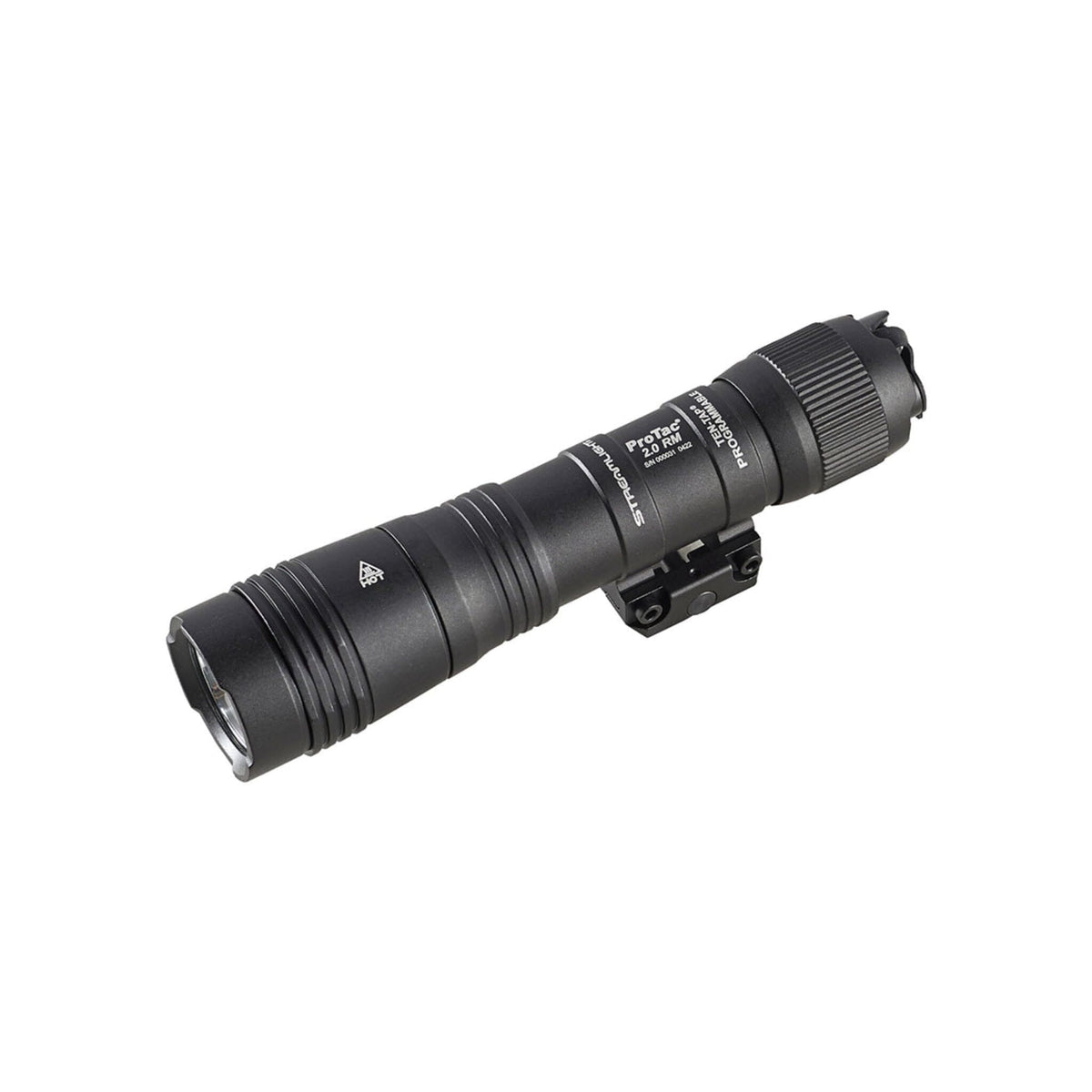 Streamlight ProTac 2.0 Rail Mount weapon light with 2000 lumens and 17,000 candela