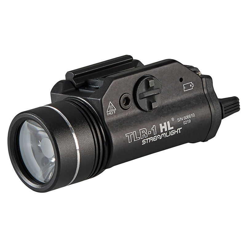 Streamlight TLR-1 HL 1000 lumen weapon light in black (part 69260)