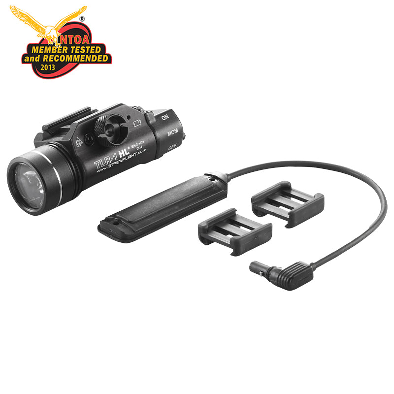 Streamlight TLR-1 HL Long Gun Kit 1000 lumen weapon light in black (part 69262)