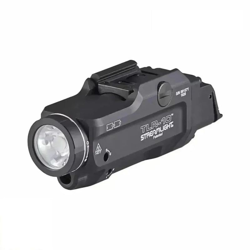Streamlight TLR-10 Flex weapon light with red laser producing 1000 lumens