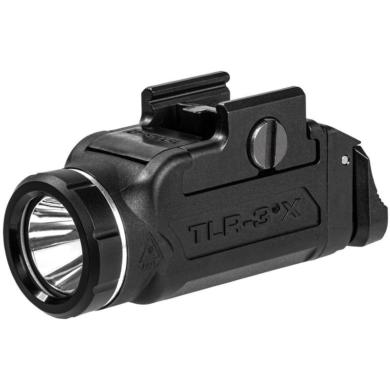Streamlight TLR-3X weapon light for 1913 slim rail pistols at 500 lumens and 6,500 candela