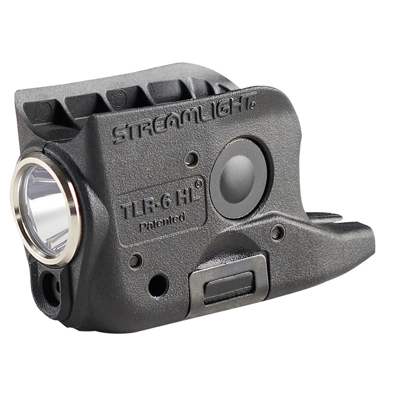 Streamlight TLR-6 HL G weapon light with green laser for the Glock 42, 43, 43X and 48 at 300 lumens