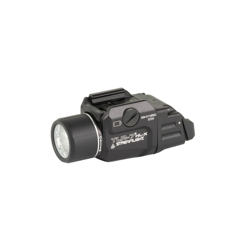 Streamlight TLR-7 HL-X USB weapon light in black with 1100 lumens and 22,000 candela