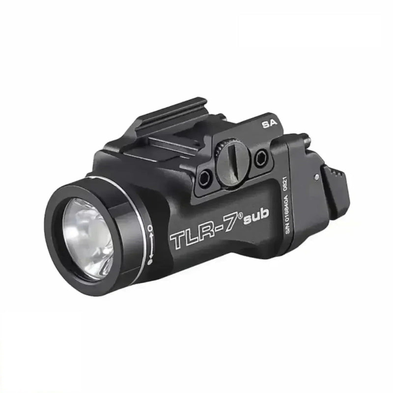 Streamlight TLR-7 X sub weapon light for the Springfield Hellcat with 725 lumens and 7,700 candela