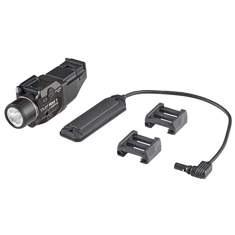 Streamlight TLR RM 1 Laser-G rail mounted lighting system, 500 lumens with green laser, black (part 69443)