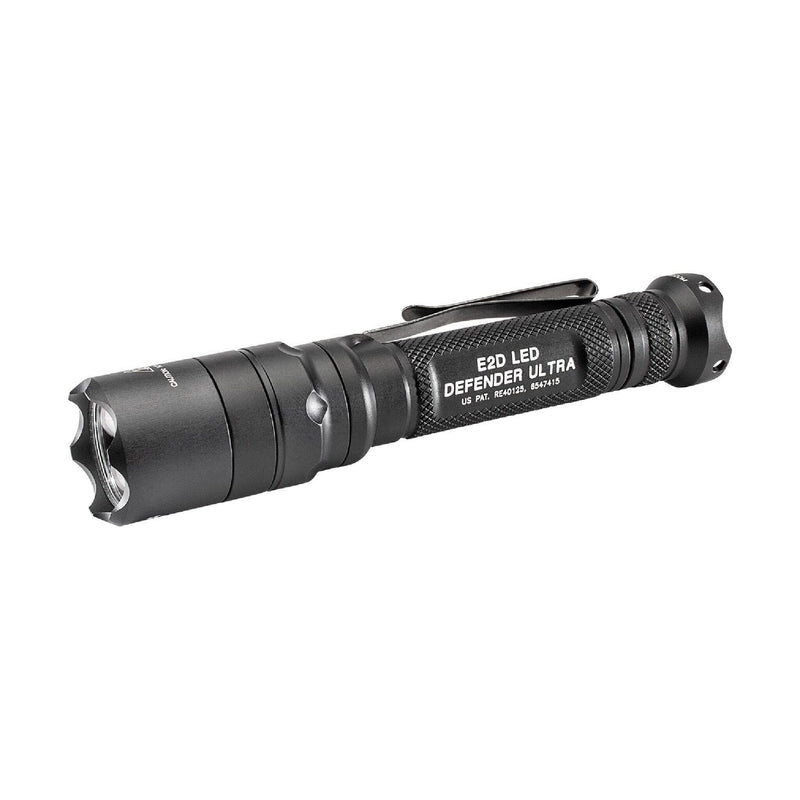 SureFire E2D Defender Ultra tactical flashlight producing 1000 lumens on high