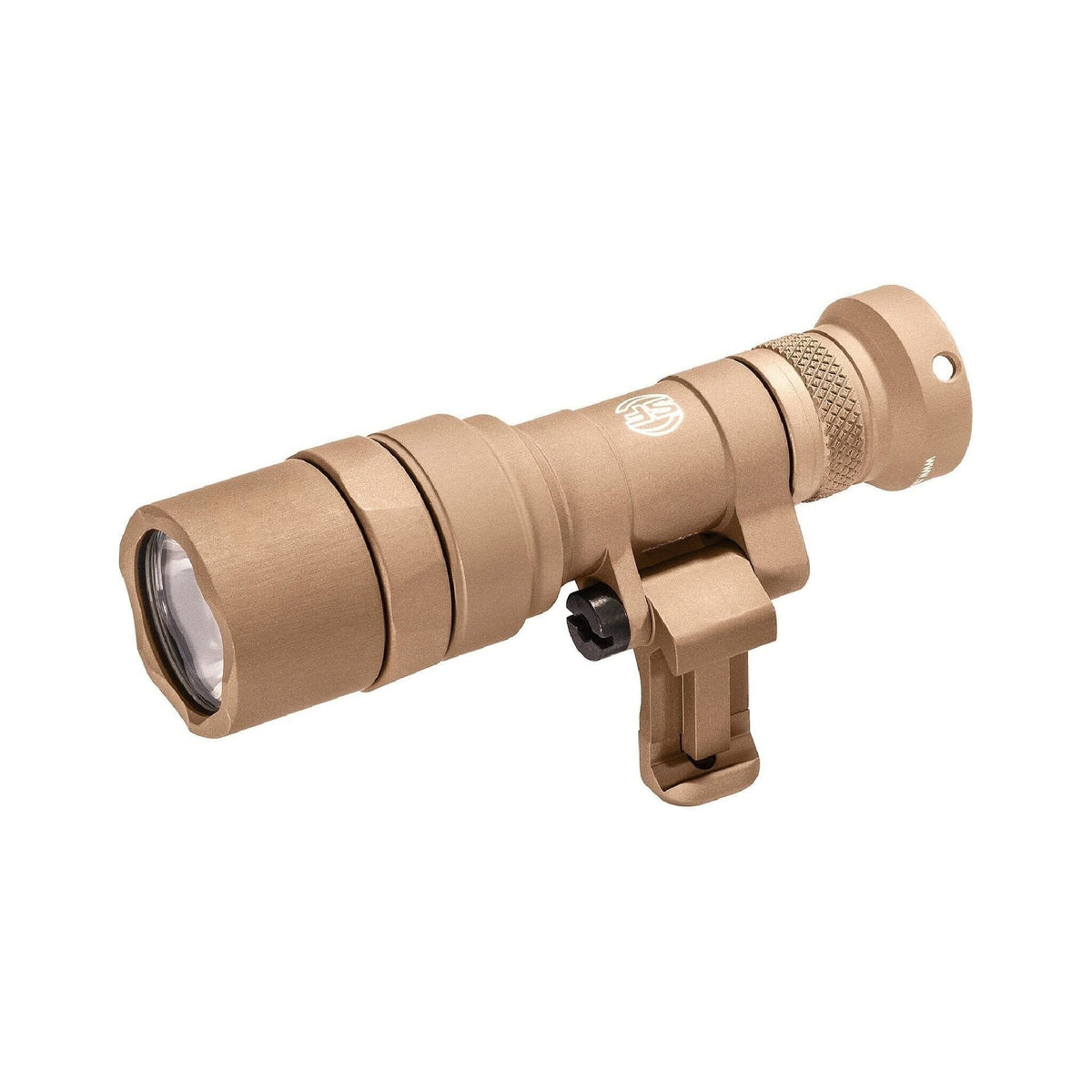 SureFire M340C Mini Scout Light Pro weapon light in tan producing 500 lumens from a compact head