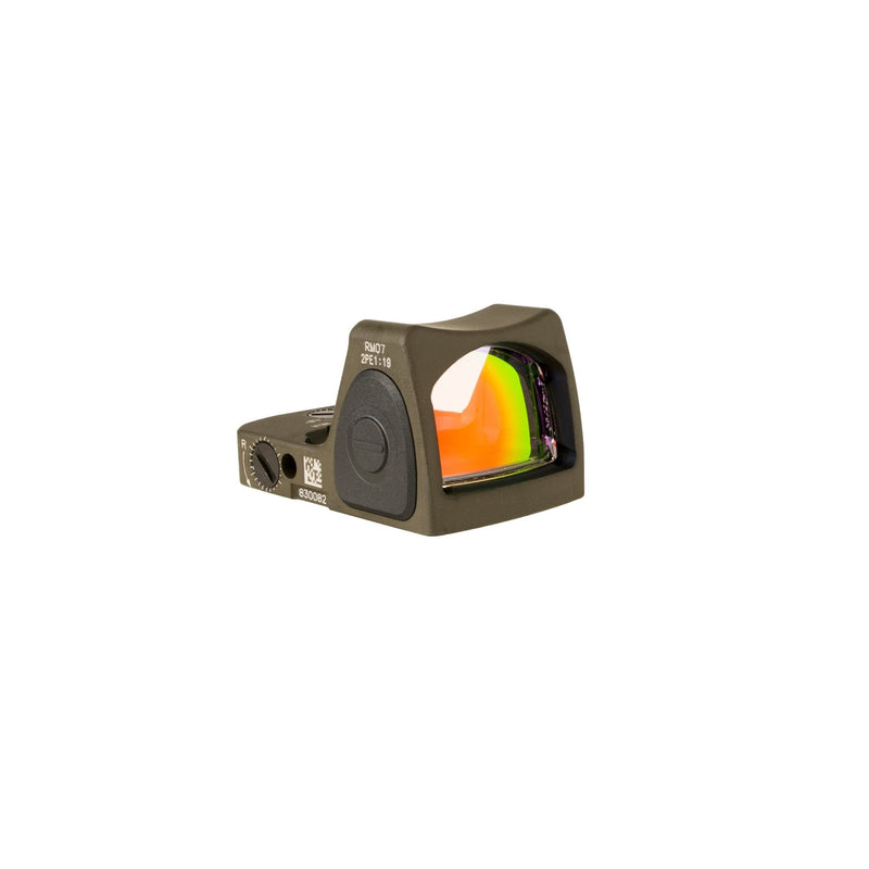 Trijicon RMR Type 2 6.5 MOA adjustable LED red dot sight in olive drab green