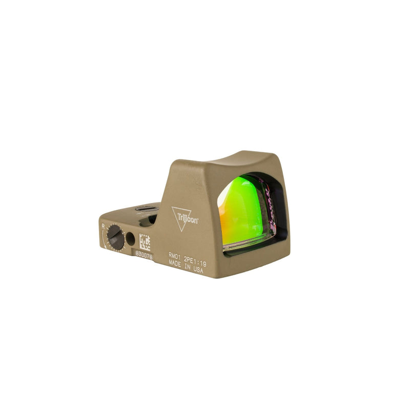 Trijicon RMR Type 2 3.25 MOA red dot sight in flat dark earth